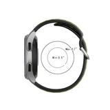 Universal Sports Two-tone Silicone Replacement Wrist Strap, For Samsung Galaxy Watch 46mm / Gear S3, For Huawei Watch GT2 / Honor Magic Watch 2 46mm