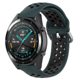 22mm Universal Sports Two Colors Silicone Replacement Strap Watchband