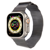Milanese Metal Magnetic Watch Band, For Apple Watch SE 2023 40mm, For Apple Watch Ultra 2 49mm, For Apple Watch 8 45mm
