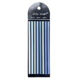 Transparent Strip Color Fluorescent Waterproof Sticky Note Long Strip Index Sticker 010