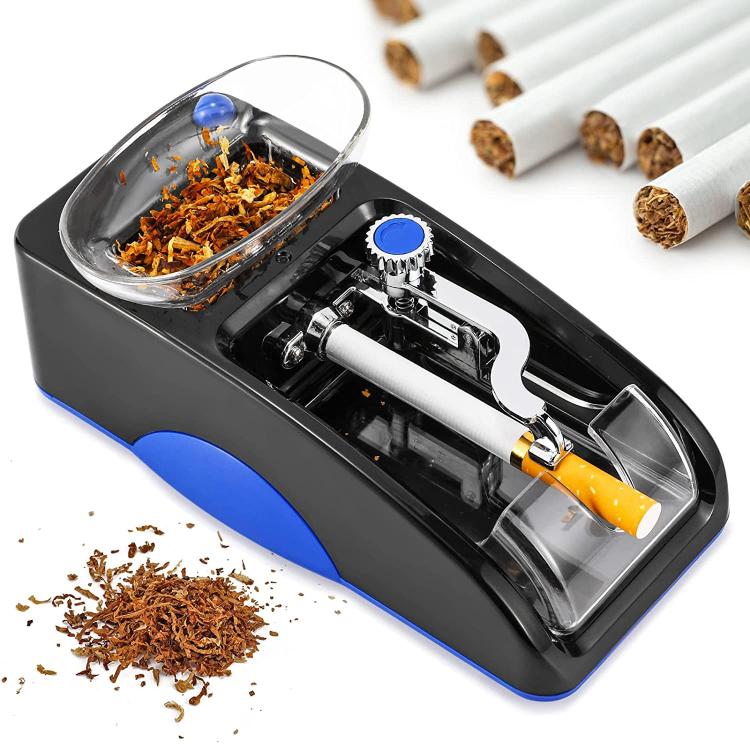 Automatic Electric Cigarette Rolling Machine Cigarette Injector Maker, Diameter: 6.5mm, EU Plug, US Plug