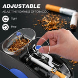 Automatic Electric Cigarette Rolling Machine Cigarette Injector Maker, Diameter: 6.5mm, EU Plug, US Plug