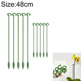 10pcs Plant Potted Flower Shape Support Rod Fixed Anti-lodging Leaf Guard Frame, 17cm, 27cm, 37cm, 48cm, 58cm 48cm
