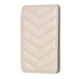 BFK02 Wave Pattern Card Bag Mobile Phone Back Sticker