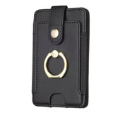 BFK03 Metal Ring Card Bag Mobile Phone Back Sticker