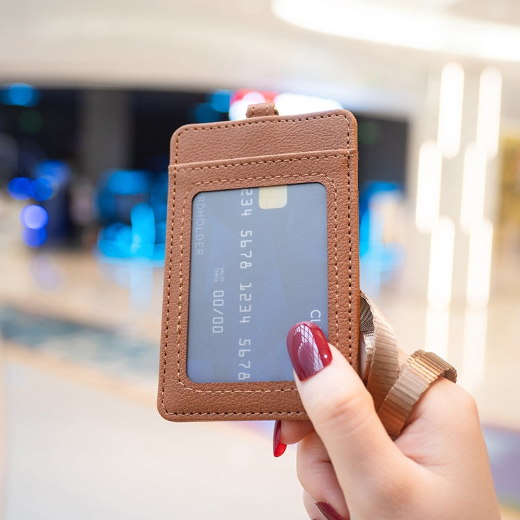 BFK15 Vertical ID Card Bag with Lanyard