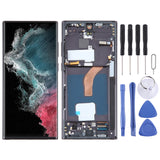 6.78 inch EU Version OLED LCD Screen Digitizer Full Assembly with Frame(Black), For Samsung Galaxy S23+ 5G SM-S916B, For Samsung Galaxy S22 Ultra 5G SM-S908B (EU Version), For Samsung Galaxy S21+ 5G SM-G996B, For Samsung Galaxy S20+ 4G/5G SM-G985/986  ... For Samsung Galaxy S22 Ultra 5G SM-S908B (EU Version)