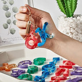 DIY Crystal Resin Epoxy Keychain Silicone Mirror Mold