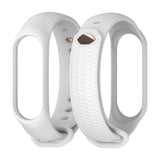 Mijobs Honeycomb Textured Silicone Strap Aurora Positive Buckle, For Xiaomi Mi Band 3 / 4