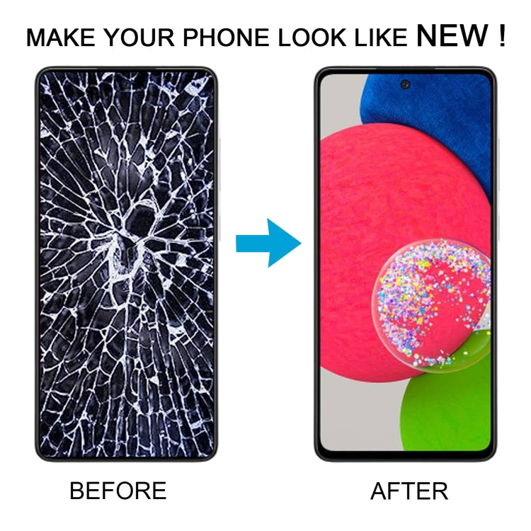 OLED LCD Screen Digitizer Full Assembly with Frame, Not Supporting Fingerprint Identification, For Samsung Galaxy A34 5G SM-A346B, For Samsung Galaxy A54 5G SM-A546, For Samsung Galaxy A52S SM-A528B