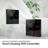 Smart Home LED Thermostat, BHT-009GALW Water Heating WiFi, BHT-009GBLW Electric Heating WiFi, BHT-009GCLW Boiler Heating WiFi