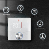Smart Home LED Thermostat, BHT-009GALW Water Heating WiFi, BHT-009GBLW Electric Heating WiFi, BHT-009GCLW Boiler Heating WiFi