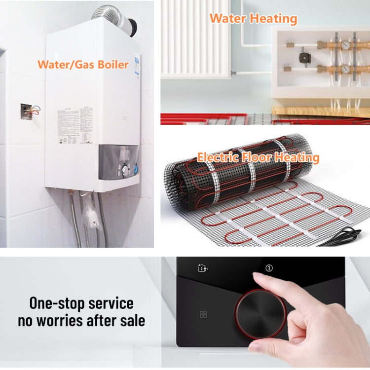 Smart Home LED Thermostat, BHT-009GALW Water Heating WiFi, BHT-009GBLW Electric Heating WiFi, BHT-009GCLW Boiler Heating WiFi