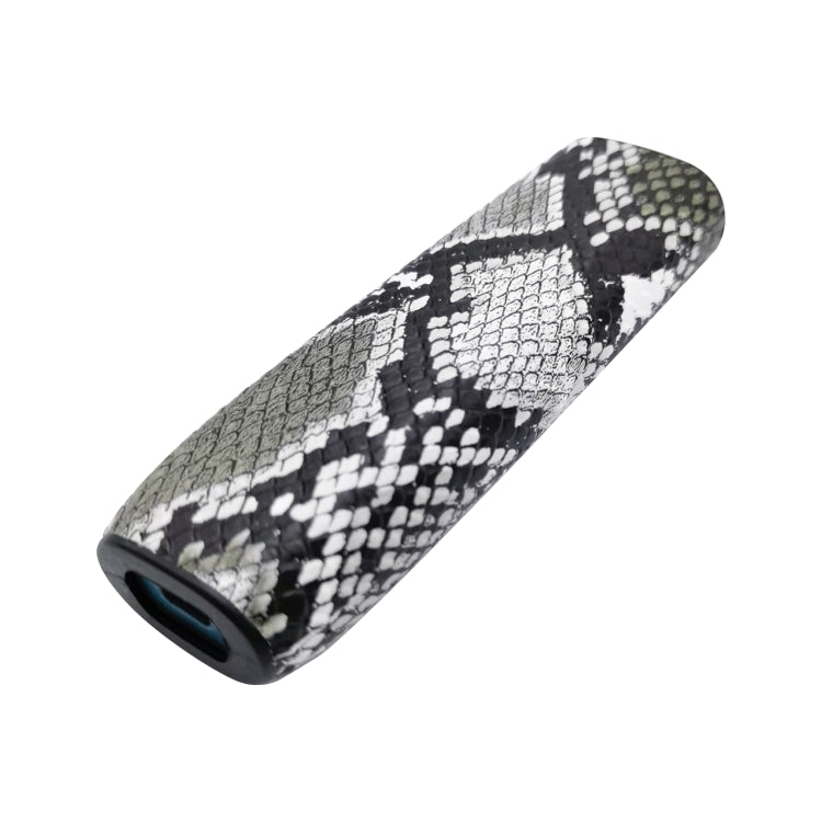 Snake Pattern TPU+PU Electronic Cigarette Protective Case with Lanyard, For IQOS ILUMA ONE