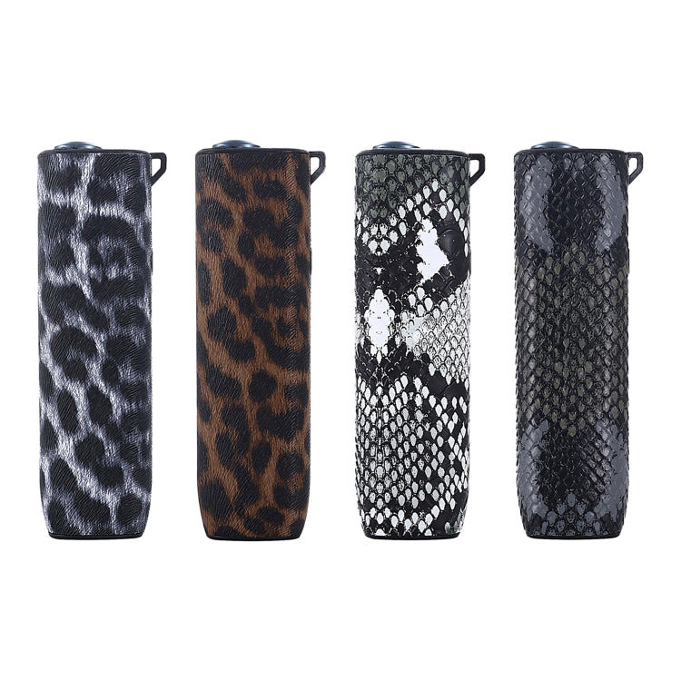 Snake Pattern TPU+PU Electronic Cigarette Protective Case with Lanyard, For IQOS ILUMA ONE