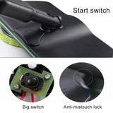 Waxing Electric Rechargeable Wireless Electric Mopping Machine Rotary Drag Handle Push Type Cleaning Machine, AU Plug, US Plug, EU Plug, UK Plug