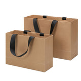 Buff Shopping Kraft Paper Bag Handbag, S, M, L, XL
