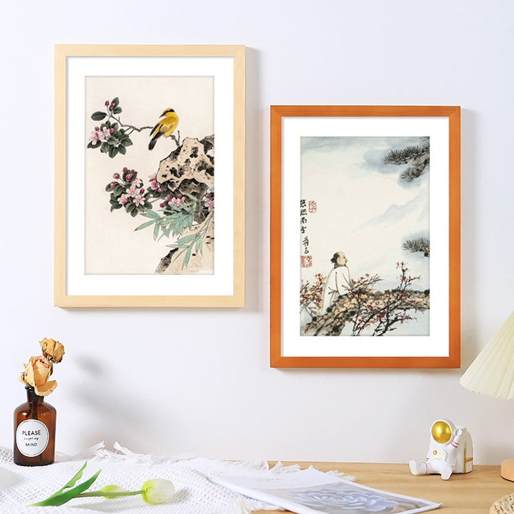 Imitation Solid Wood Photo Frame Document Frame, 6 inch, 8 inch, 10 inch