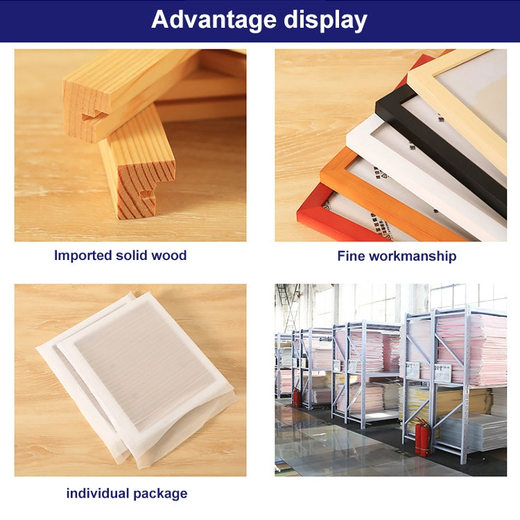 Imitation Solid Wood Photo Frame Document Frame, 6 inch, 8 inch, 10 inch