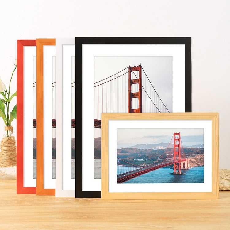Imitation Solid Wood Photo Frame Document Frame, 6 inch, 8 inch, 10 inch