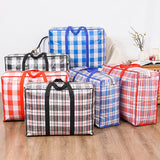 Woven Bags Moving Bags Packing Bags Dustproof and Moistureproof Quilt Storage Bag, 48x32x24cm, 58x42x24cm, 68x50x24cm, 78x55x24cm, 88x50x30cm