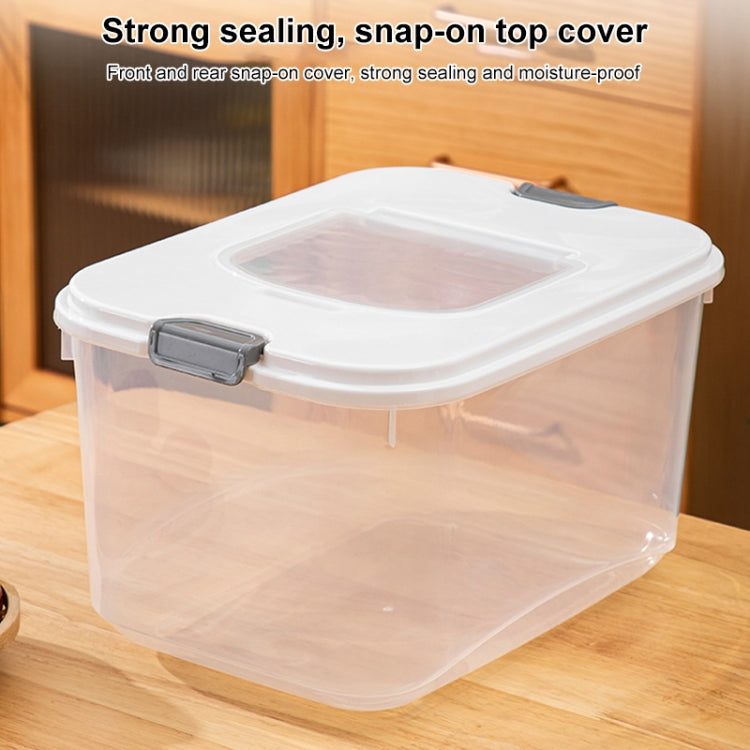 Pull-top Rice Bucket Sealed Insect-proof and Moisture-proof Food Storage Box, Random Color Delivery, Small 7.5kg Capacity, Large 10kg Capacity