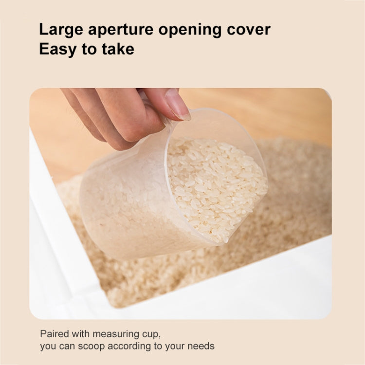 Pull-top Rice Bucket Sealed Insect-proof and Moisture-proof Food Storage Box, Random Color Delivery, Small 7.5kg Capacity, Large 10kg Capacity