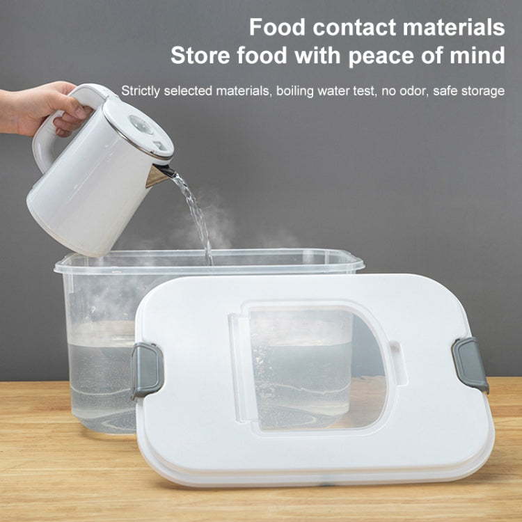 Pull-top Rice Bucket Sealed Insect-proof and Moisture-proof Food Storage Box, Random Color Delivery, Small 7.5kg Capacity, Large 10kg Capacity