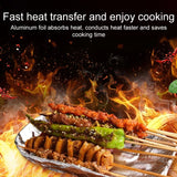 Thickened BBQ Tin Foil Baking Aluminum Foil, 30cmx5m, 30cmx10m, 30cmx20m