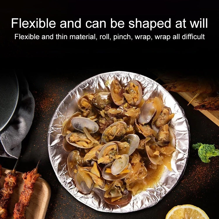 Thickened BBQ Tin Foil Baking Aluminum Foil, 30cmx5m, 30cmx10m, 30cmx20m