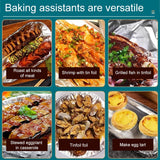 Thickened BBQ Tin Foil Baking Aluminum Foil, 30cmx5m, 30cmx10m, 30cmx20m