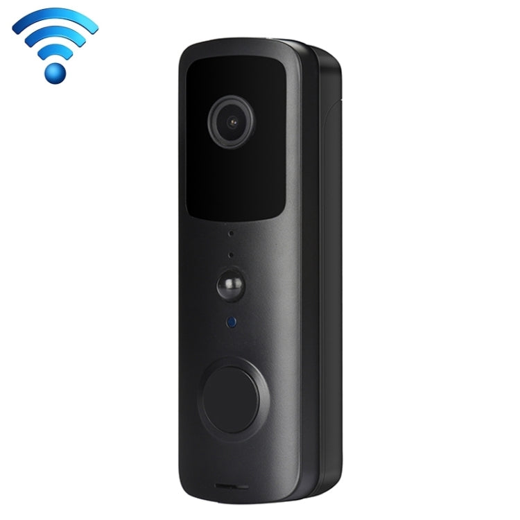 T30 Tuya Smart WiFi Visual Dingdong Doorbell with Battery Supports Two-Way Intercom & Night Vision, T30 with Dingdong T30 with Dingdong Black