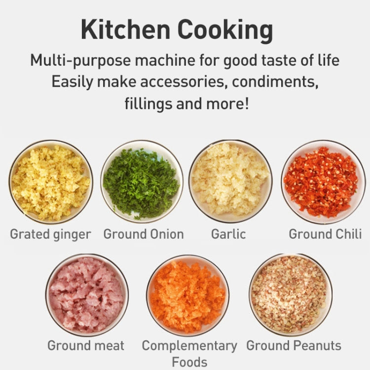 Household Multi-function Kitchen Garlic Device Manual Pull Pounding Garlic