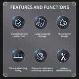 STARTRC Drone Kit Waterproof ABS Suitcase Storage Box, For DJI Mini 4 Pro