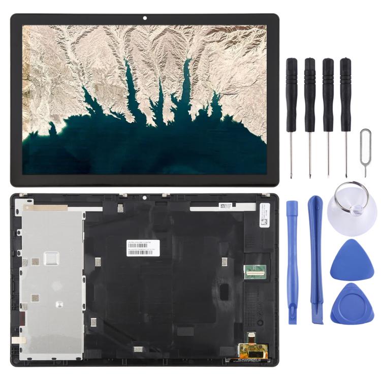 LCD Screen Digitizer Full Assembly with Frame, For Lenovo Tab M10 Plus 3rd Gen TB125FU, For Lenovo Tab M10 Plus 3rd Gen TB128FU, For Lenovo 10e Chromebook Tablet, For Lenovo ideapad Yoga Slim 7-13ITL05, For Lenovo IdeaPad Duet 5 12IAU7 IRU8 For Lenovo 10e Chromebook Tablet
