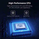 TX98 Pro 4K Ultra HD Android 14.0 Smart TV Box with Remote Control, Allwinner H616 Quad-Core, 2GB+16GB, 4GB+32GB, 4GB+64GB