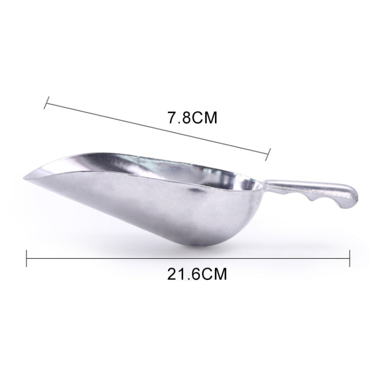 2 PCS Stainless Steel Multifunctional Shovel Aluminum Alloy Ice Shovel Food Tea Shovel Tea Spoon, S, M, L, XL