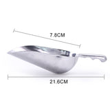 2 PCS Stainless Steel Multifunctional Shovel Aluminum Alloy Ice Shovel Food Tea Shovel Tea Spoon, S, M, L, XL