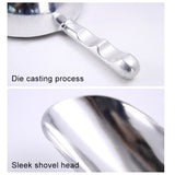2 PCS Stainless Steel Multifunctional Shovel Aluminum Alloy Ice Shovel Food Tea Shovel Tea Spoon, S, M, L, XL