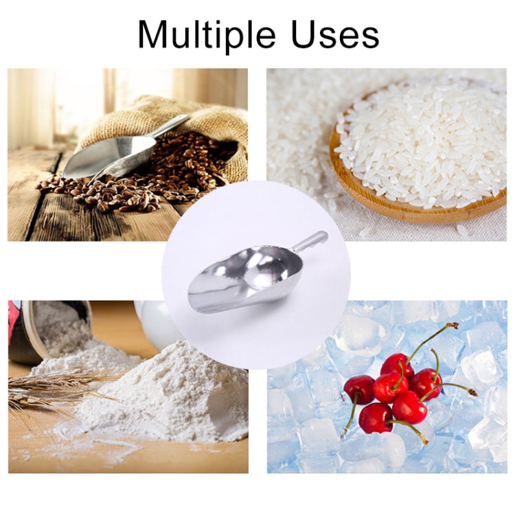 2 PCS Stainless Steel Multifunctional Shovel Aluminum Alloy Ice Shovel Food Tea Shovel Tea Spoon, S, M, L, XL