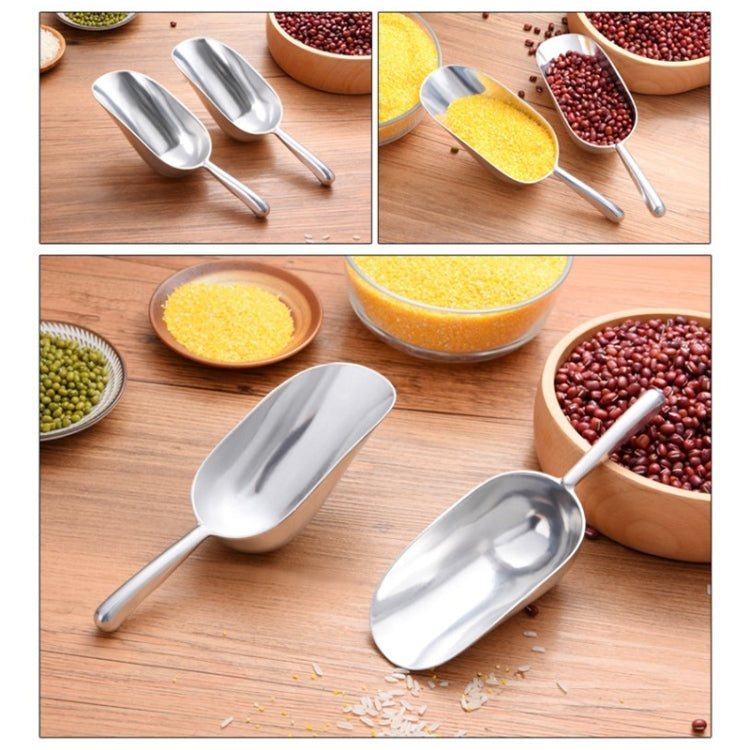 2 PCS Stainless Steel Multifunctional Shovel Aluminum Alloy Ice Shovel Food Tea Shovel Tea Spoon, S, M, L, XL