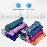 Outdoor Thick Nylon Rope for Hanging Clothes, Random Color, 5m, 20m