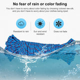 Outdoor Thick Nylon Rope for Hanging Clothes, Random Color, 5m, 20m