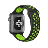 Sport Silicone Watchband Standard Edition, For Apple Watch Series 7 41mm / 6 & SE & 5 & 4 40mm / 3 & 2 & 1 38mm, For Apple Watch Ultra 49mm / Series 8&7 45mm / SE 2&6&SE&5&4 44mm / 3&2&1 42mm