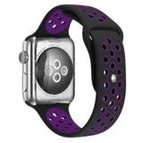 Sport Silicone Watchband Standard Edition, For Apple Watch Series 7 41mm / 6 & SE & 5 & 4 40mm / 3 & 2 & 1 38mm, For Apple Watch Ultra 49mm / Series 8&7 45mm / SE 2&6&SE&5&4 44mm / 3&2&1 42mm