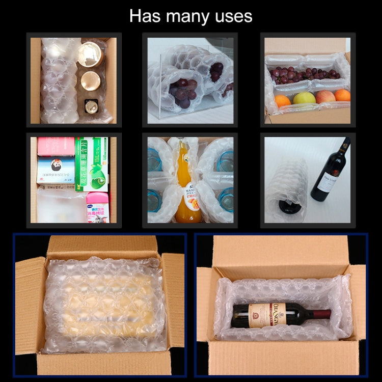 2 PCS Inflatable Gourd Film Bubble Film Express Packaging Shockproof Air Cushion Film, Length: 300m, 30x20, 30x40