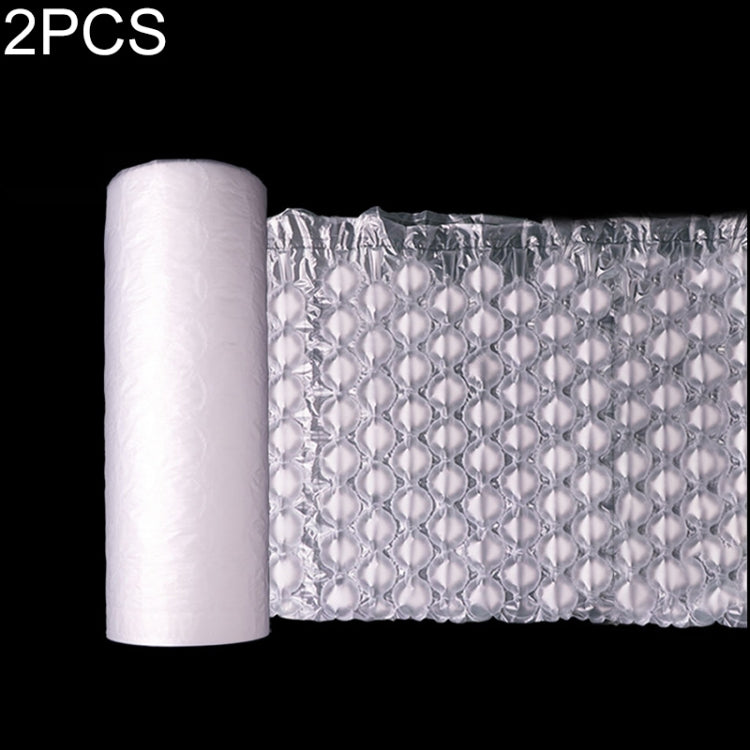 2 PCS Inflatable Gourd Film Bubble Film Express Packaging Shockproof Air Cushion Film, Length: 300m, 30x20, 30x40 30x40