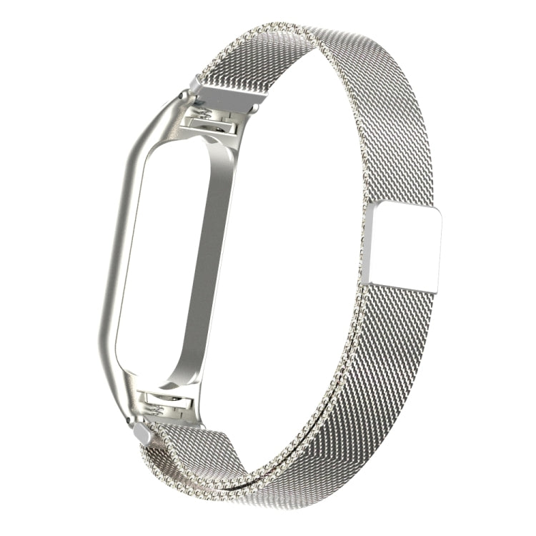 Milano Solid Color Magnetic Stainless Steel Strap, For Xiaomi Mi Band 5