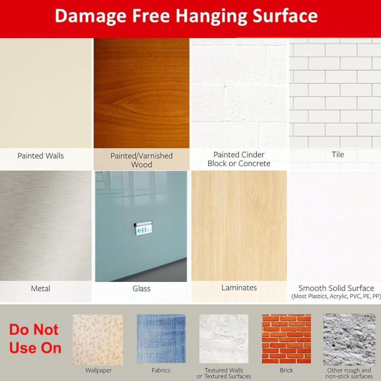 Wall Mounted Acrylic No-Punch Record Display Stand, 6pcs, 18pcs, 30pcs