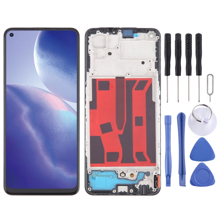 Original AMOLED LCD Screen Digitizer Full Assembly with Frame, For OPPO A78 4G CPH2565, For OPPO Reno8 Z 5G, For OPPO Reno8 4G, For OPPO Reno8 Lite 5G, For OPPO Reno8 5G, For OPPO F21 Pro 5G, For OPPO F21 Pro, For OPPO Reno7 Lite, For OPPO Reno7 4G    ...